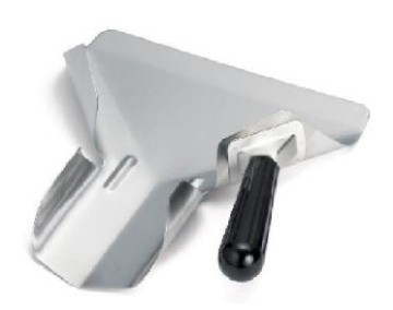 French fry scoop, right handle, s/s