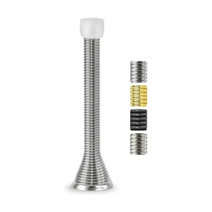 Flexible Door Stops for Bathroom, Bedroom, and Storage Doors