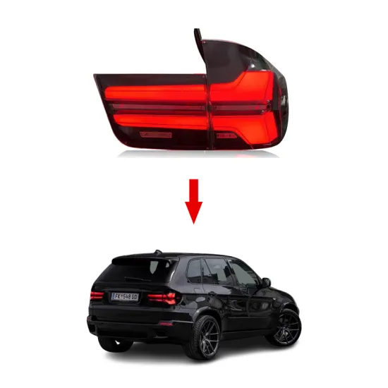 XT Upgrade for BMW X5 E70 2007-2013 to LCI 3D LED Taillight Plug and Play
