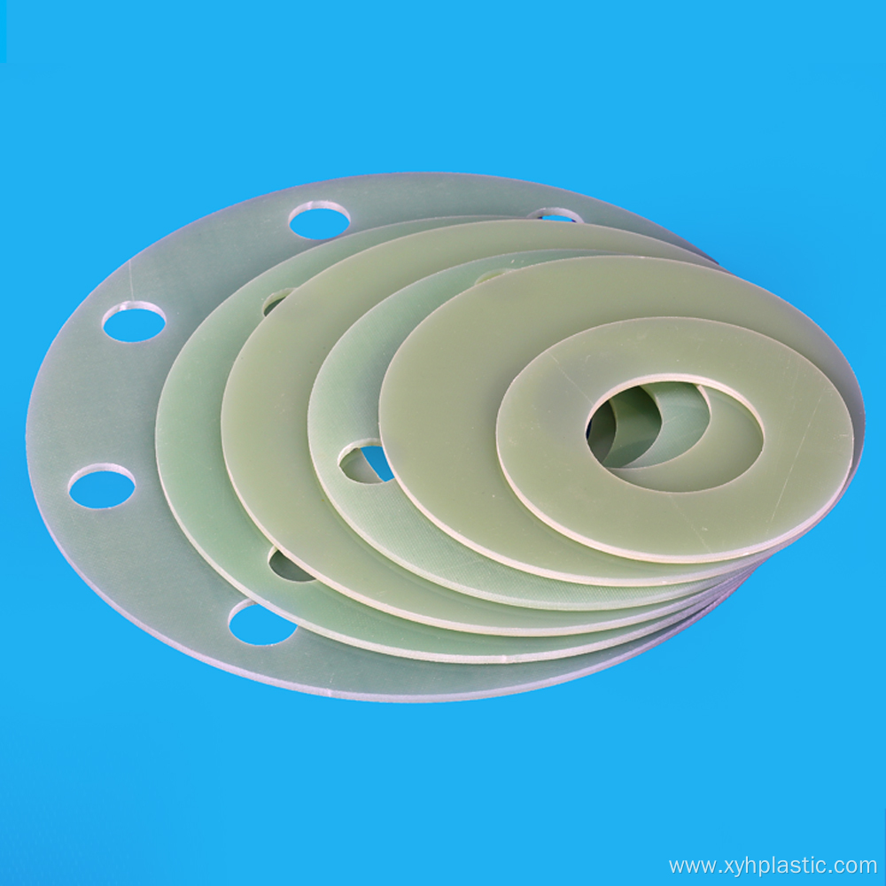 Machined FR4 epoxy fiberglass insulation plate