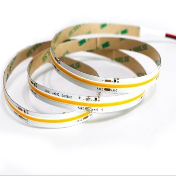 12V COB LED Strip Light - White/Warm White, 480LED DC24V IP20 Flexible Mirror Decoration