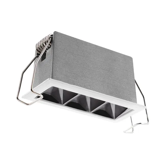Hot Sale 3W Spot Linear Commercial LED Cob Grille Light - Dimmable, Antiglare, Aluminum Alloy Recessed Line Spotlight