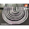 ASME SA213 TP310S MELYLESS U BEND TUBE