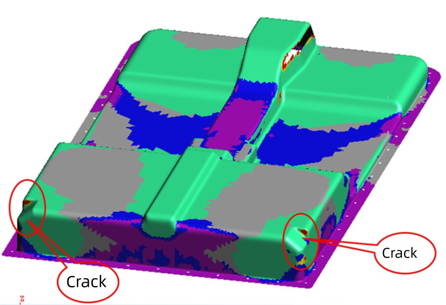 Product raw number molding problem points - 1