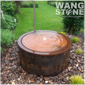 Corten Steel Garden Water Feature Fountain