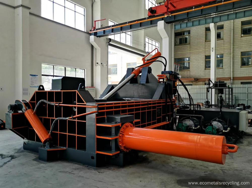 Horizontal Automatic Metal Steel Scrap Press Baler