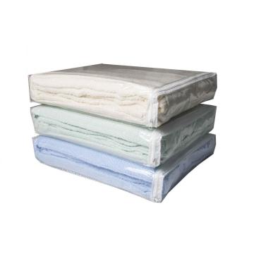 Mercerized Cotton Diamond Jacquard Themal Blanket