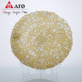 Design nordic glass plate household plate glass tableware