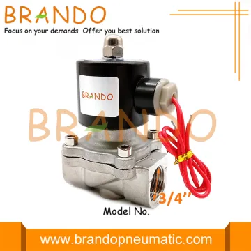 2S200-20 SUW-20 3/4'' Stainless Steel Water Solenoid Valve