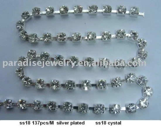 Rhinestone Cup Chain