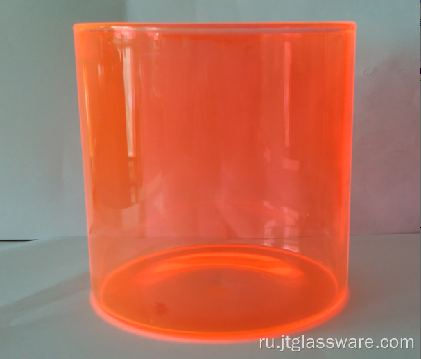Цветной стеклянный контейнер для хранения цилиндров