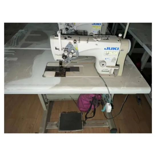 JUKIs LH-3568A Double Needle Industrial Sewing Machine with Semi-dry Head and Servo Motor