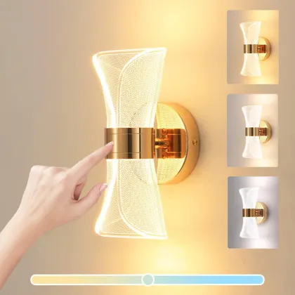 Copper Chinese Style Outdoor Wall Lights for Balcony and Villa Exterior Lighting