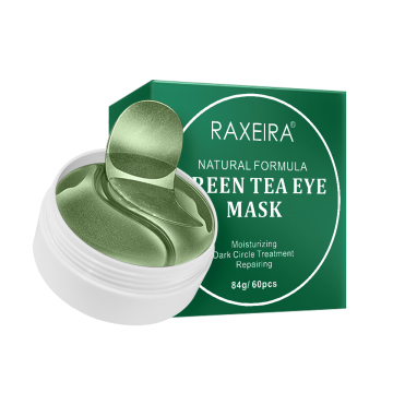 Wholesale New Arrival Private Label Green Tea Eye Mask for Dark Circles Moisturizing