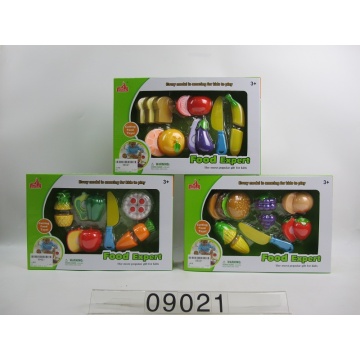Смешные резки фруктов Овощи Обучающие игрушки