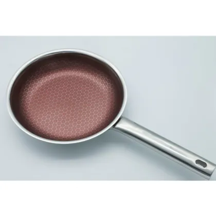 Classic Kitchenware 24cm Triply Stainless Steel Frying Pan