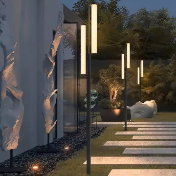 IP65 Waterproof LED Bollard Lights for Outdoor Gardens and Pathways