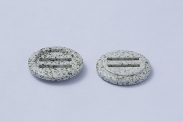 GRS environmentally friendly recycled clothing buttons