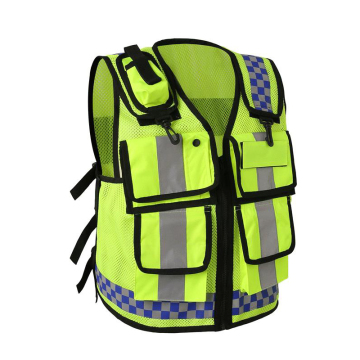 blue new style vest logo custom PVC
