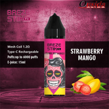 Breze Stiik fit 6000 Puffs Einweg -Vape Puff