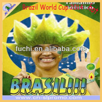 World Cup 2014 Wig Brazil Football Wig