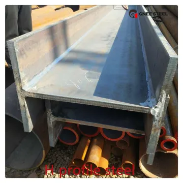 S235 Hot Rolled Mild Steel Welded H Beam
