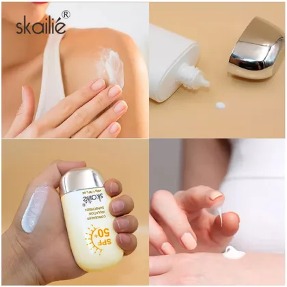 Pure Natural Ingredient Whitening Anti-Aging Mineral Sunscreen SPF 50
