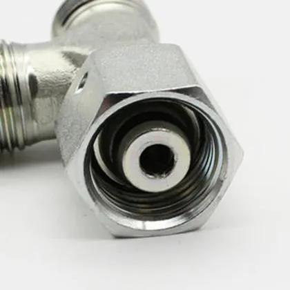 Factory Direct Parker EL Nut Run Tee Fittings with Swivel Nut - Carbon Steel Pipe Fittings