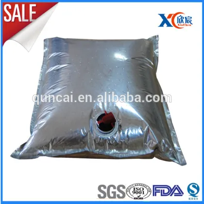 Beverage packaging/bag in box for soda/coke packaging with butterfly tap