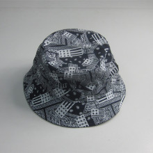 Sombrero caliente del cubo de la impresión del algodón de la venta