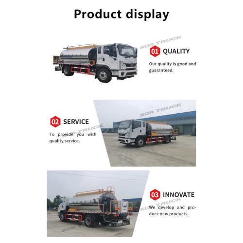 Shacman 12cbm Road Mantenance Asphalt Distributor Truck