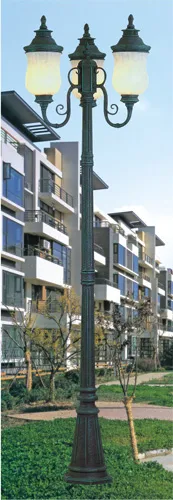 LED Antique Aluminum Garden Light