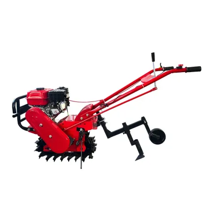 Diesel Tracked Micro Tiller: Multifunctional Single Chain Rail Small Micro-tiller Agricultural Plowing and Tilling Machine