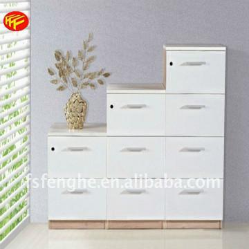 modern white filling cabinet office bookshelf office furniture