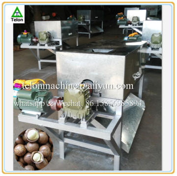 Stainless steel macadamia nut sheller | Macadamia nut black skin remove machine
