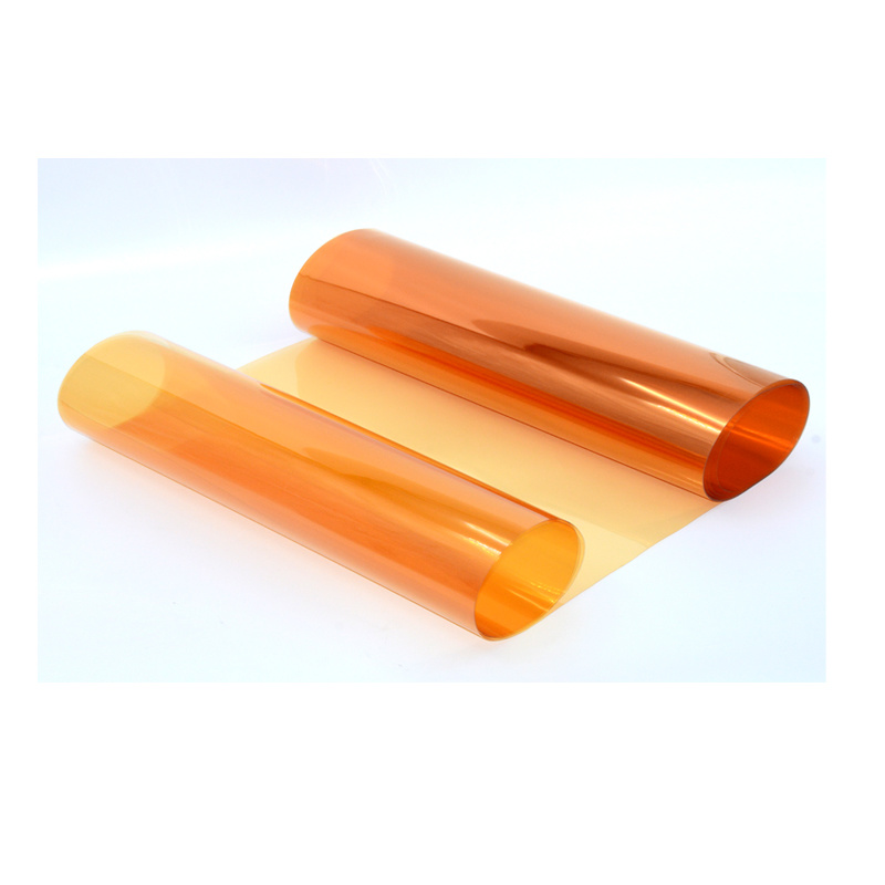 EcoEdge Transparent Orange Premium Quality Printing PET Roll Film Prints