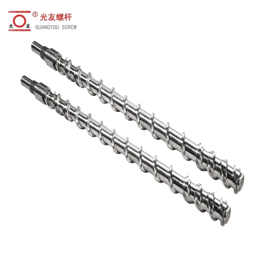 Șurub și butoi bimetalic de înaltă eficiență pentru extruder