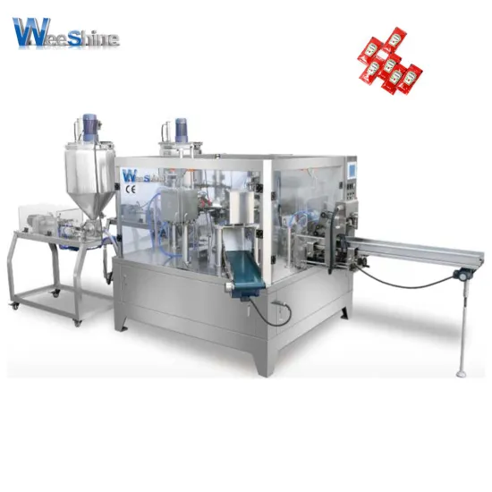 Automatic StandUp Premade Pouch Packaging Machine For Liquid