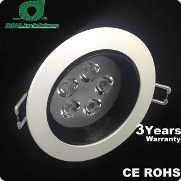 high efficient isolated constantly driver lamp 5w LED spot light 450lm