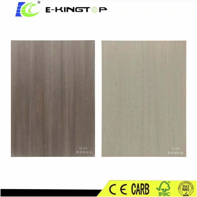 18mm Wood Grain Melamine Paper Plywood