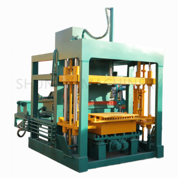 SHUNYA QT4-20 Hydraulic Concrete Block Making Machine - Hollow Brick Moulding Equipment