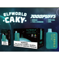 E Bateria recarregável por cigarro Elfworld Caky 7000