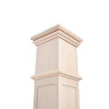 Kotak Box Newel Post untuk Rumah Kontemporari