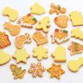 Various Style Cookies Snowflake Tree Socks Shaped Resin Beads Party decor Christmas Tree Ornaments Cabochon Spacer