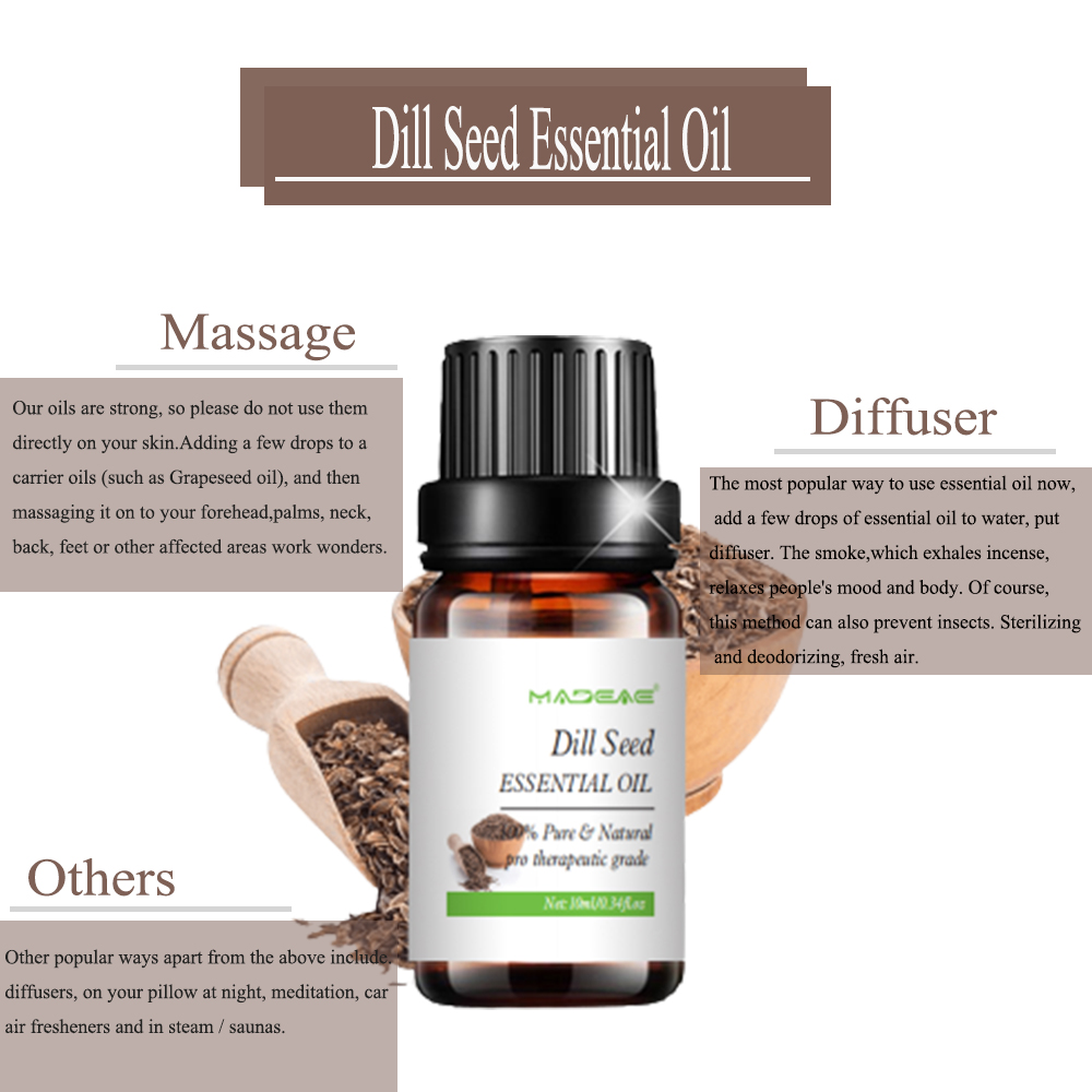 Water Soluble Dill Seed Essential Oil For Aromatherapy