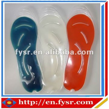 soft and comfortable silicone gel insoles full length