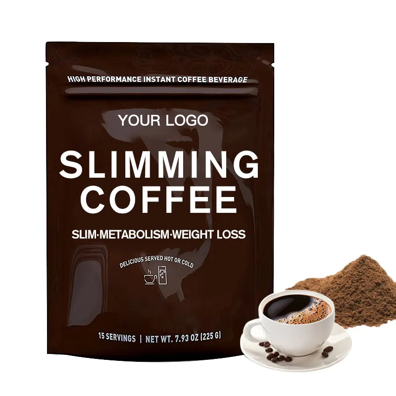 OEM/ODM Vegan Sugar Free Energy Support Slimming Keto Supplement Weight Loss Keto Coffee Powder