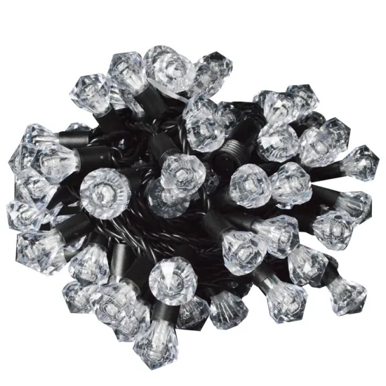 Christmas LED Light Strings 5m-50m, 220V Waterproof Wreaths for Tree Decorations & Parties