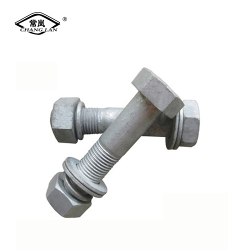 Fasteners:Hot Dip Galvanized Bolts And Nuts Set