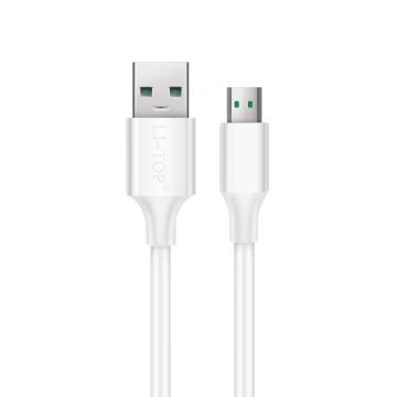 Fast Flash Charging 4A Mobile Phone USB Data Cable Micro V8 USB for Oppo, Vivo, and Xiaomi